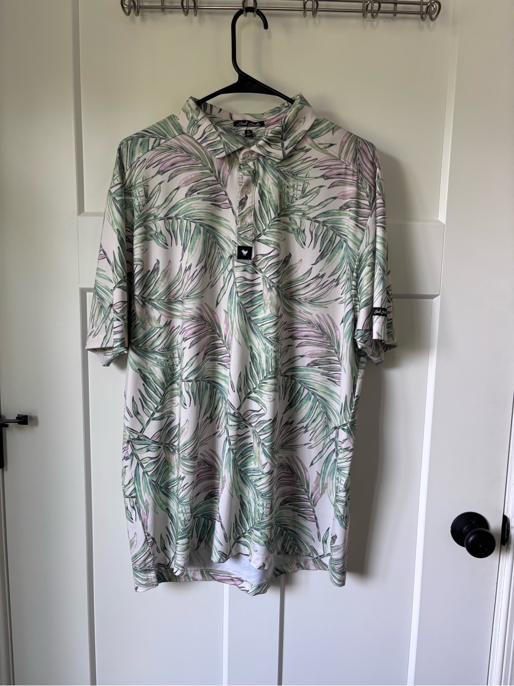 Bad Birdie Tropical Palm Golf Shirt